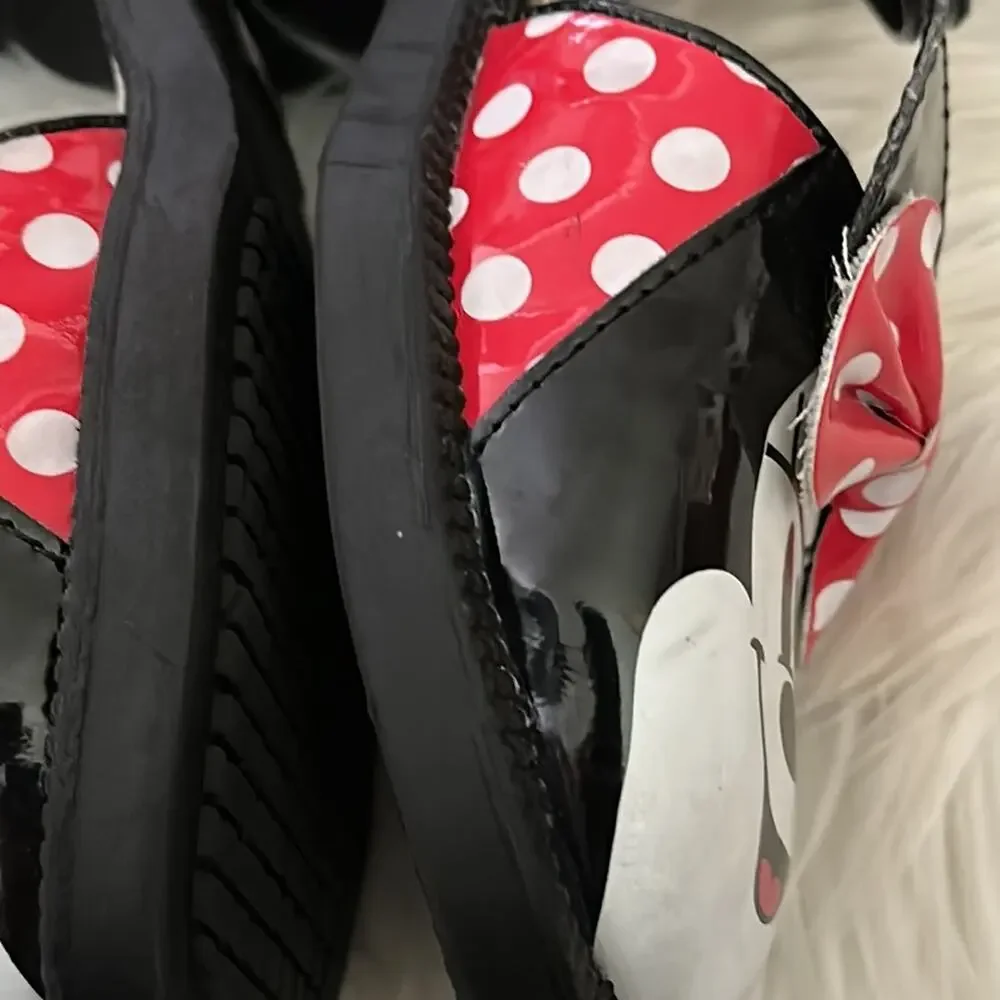 Disney | Minnie Mouse Mary Jane Block Heel Shoes Size 2-3